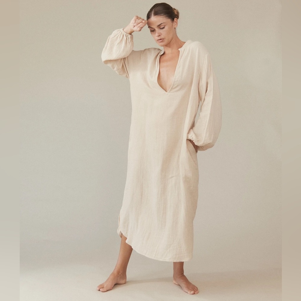Gorgeous Acacia 100% Cotton Gauze “Kanza” Dress